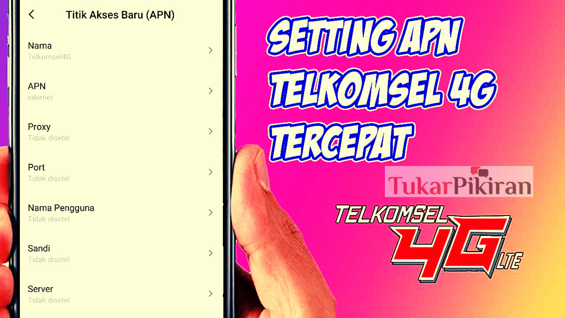 Setting APN Telkomsel 4G Tercepat dan Terlengkap 2022