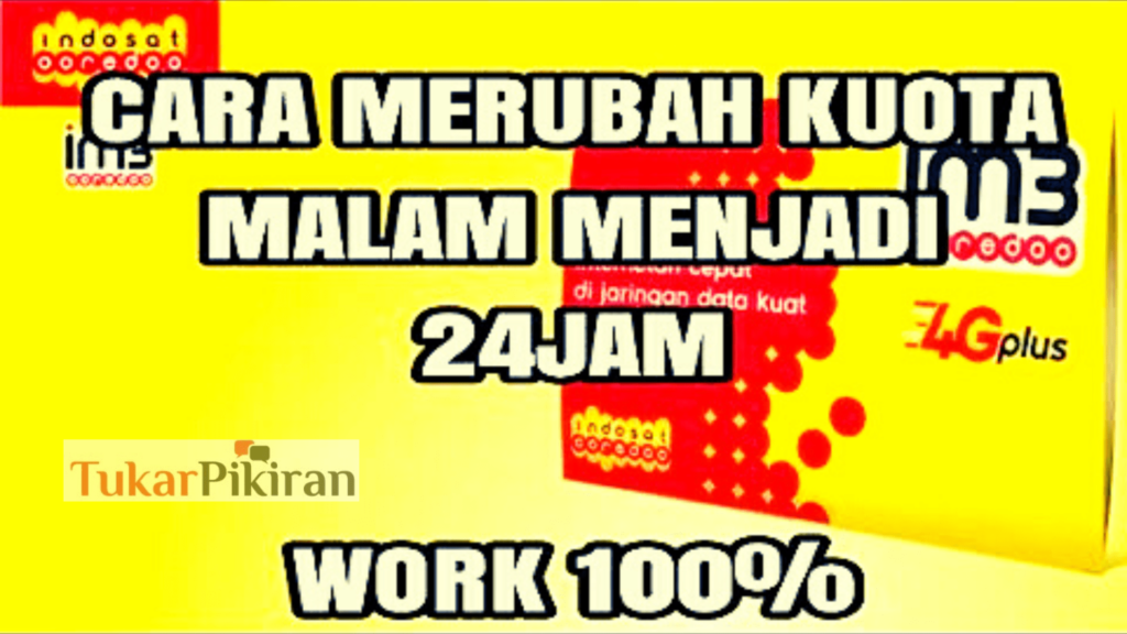 Cara Ganti Kuota Malam Indosat Terlengkap Tahun 2022