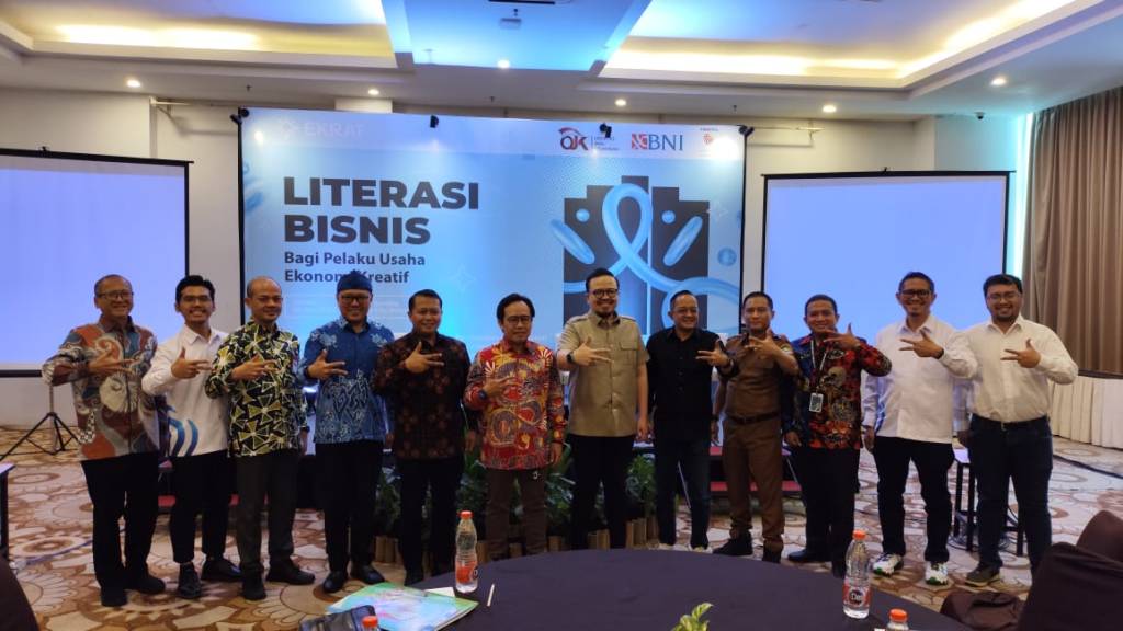 Kementerian Ekonomi Kreatif mengadakan acara literasi bisnis