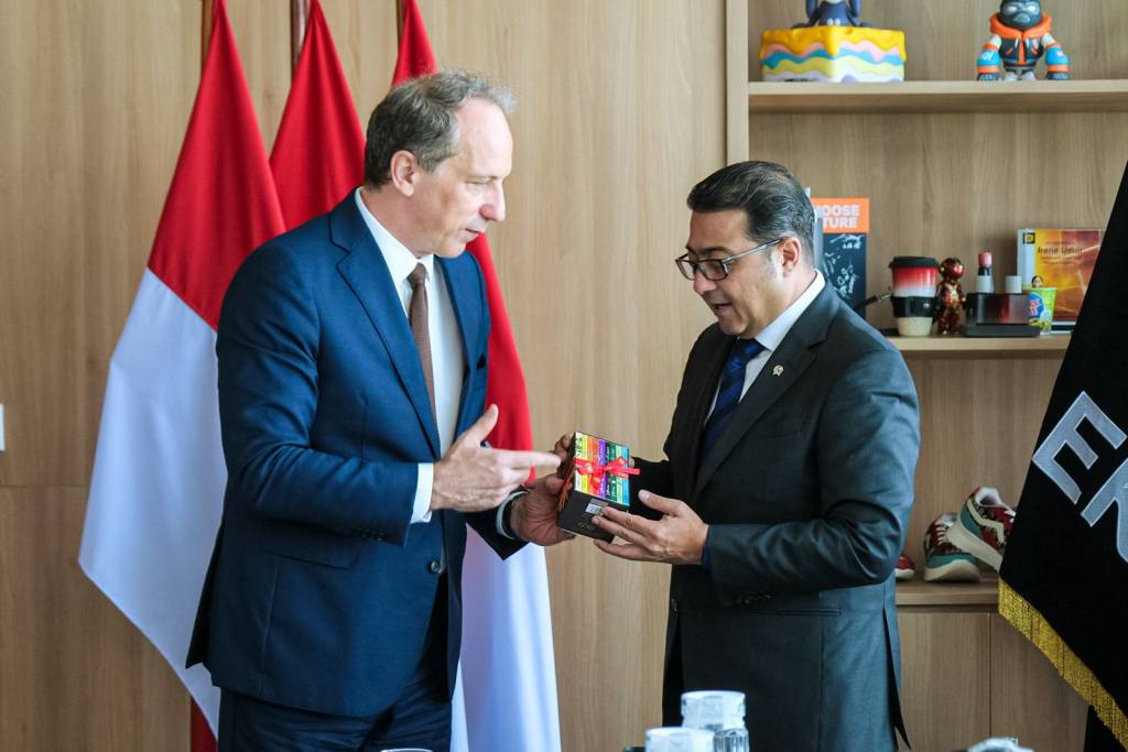 Menteri Ekraf menerima kunjungan duta besar Prancis