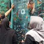 Seni yang menghidupkan gang-gang sempit