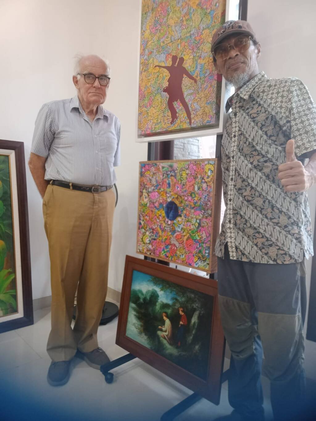 Sebuah oase artistik di pinggir kota, DA Gallery menawarkan ruang kontemplatif bagi pecinta lukisan